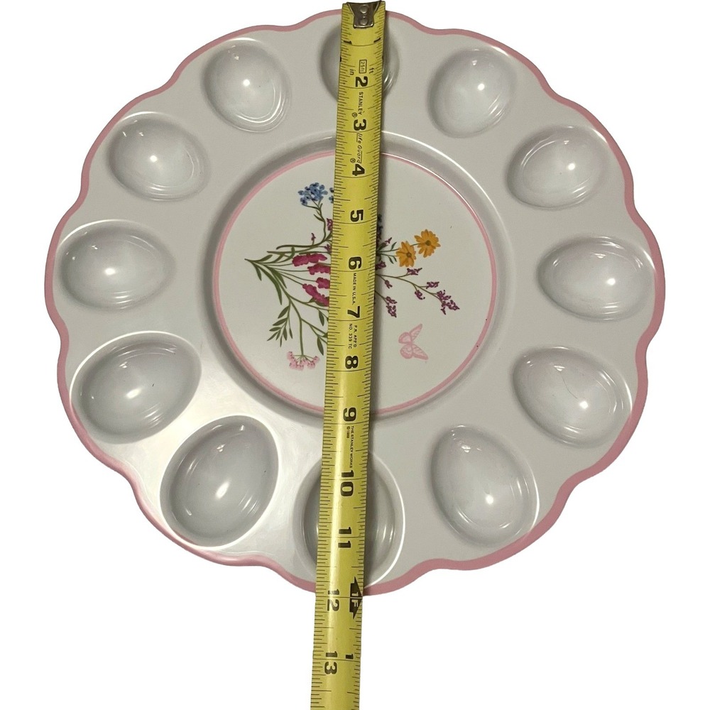 Dolly Parton Floral Melamine 10in Bowl, Deviled Egg Tray, and 5x7 Picture Frame - Picture 3 of 6